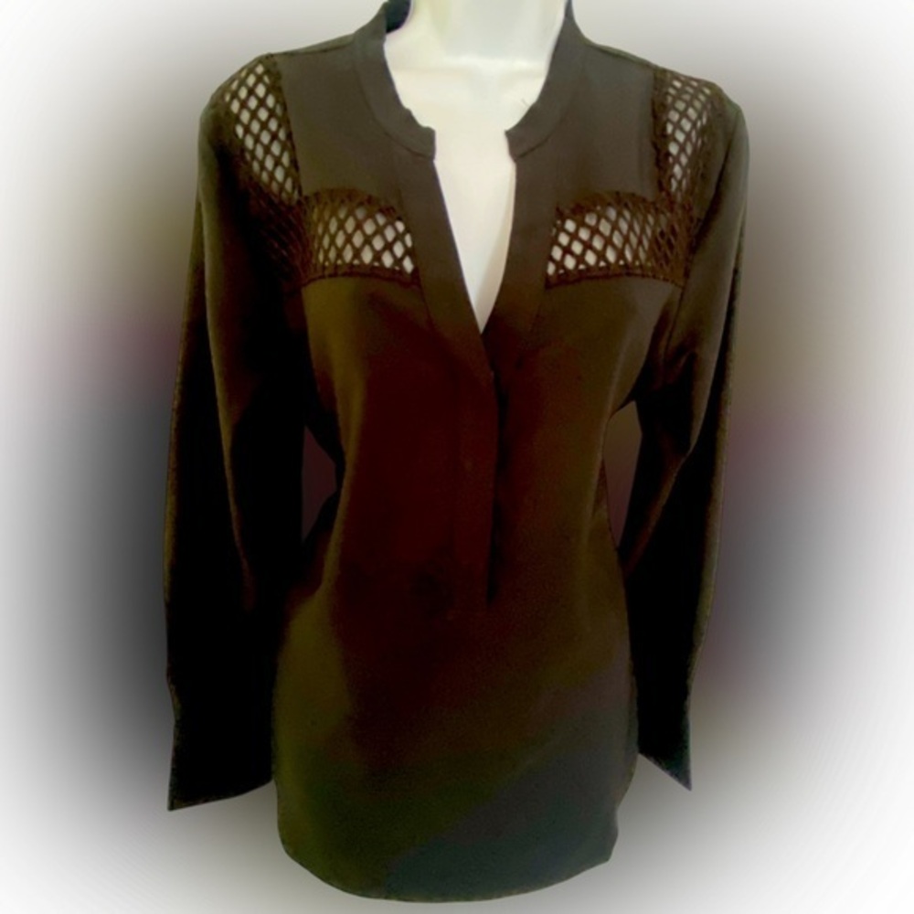A-Tout-age Black Top -8 black,polyester